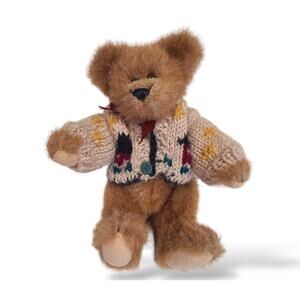 Boyds Bears Archive Collection Wilson Bear Golden Teddy Award Winner Articulated